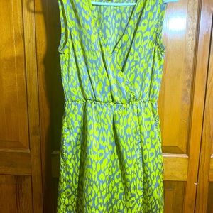 Mimi Chica S yellow gray color sleeveless